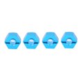 thumbnail image 3 of RC Hex Mount, Remote Control Car Parts Aluminum Alloy RC Hex Mount RC Hex Mount Coupler RC Car Parts  For Assemble The Parts For Remote Control Car Blue, 3 of 8