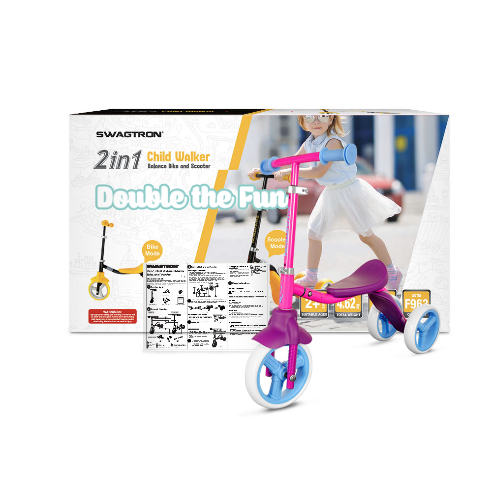 swagtron 2 in 1 child walker