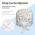 thumbnail image 3 of Salouo Transport 1 Print Adjustable Working Caps,1 Pcs Working Hats Elastic Scrub Hats Elastic Tie Back Hats Unisex Nurse Scrub Cap Nurse Hats ,One Size, 3 of 7