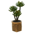 thumbnail image 1 of Suculentas artificiales, bonsáis, muebles creativos para el hogar, plantas verdes artificiales, plantas en macetas., 1 of 5