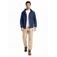 thumbnail image 6 of Pdbokew Men's Fleece Lined Hoodie Thick Hooded Jacket Winter Warm Sweatshirts Navy Blue 2XL, 6 of 8