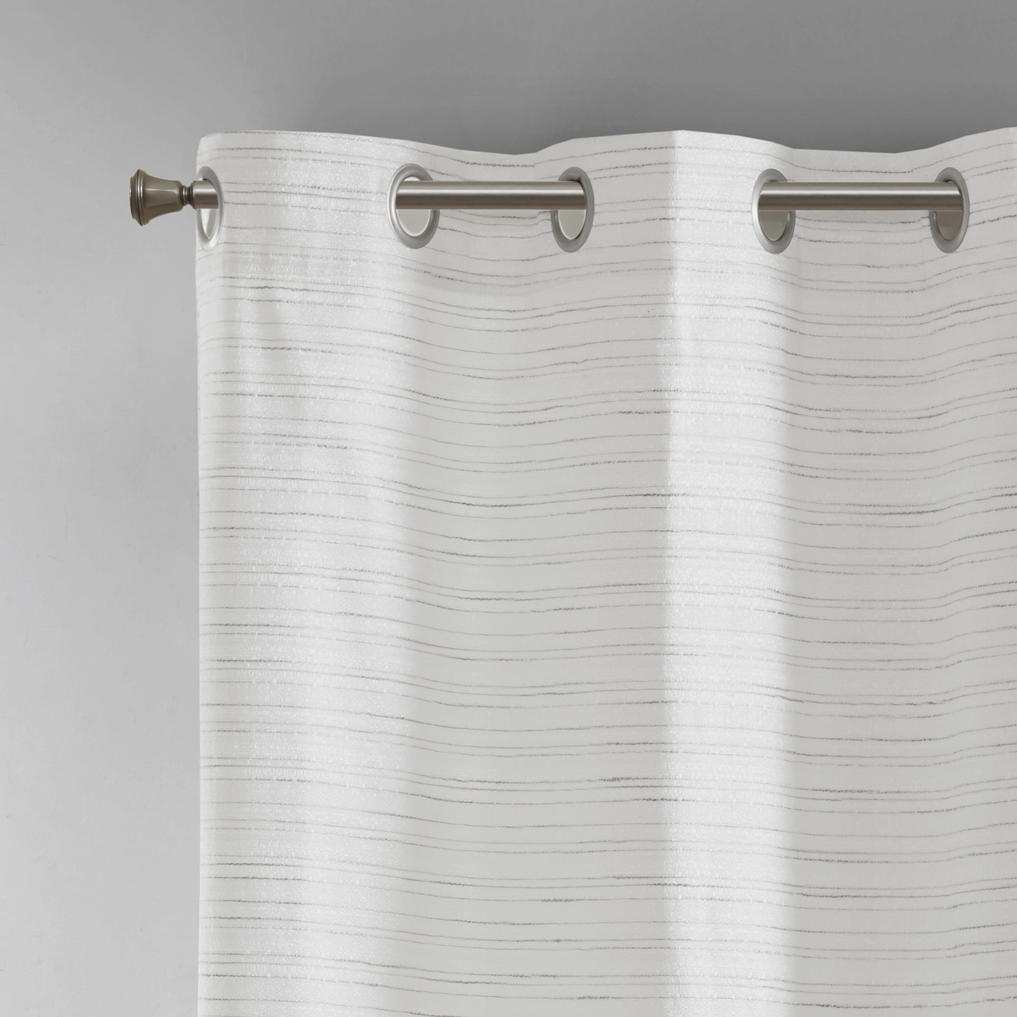 Comfort Spaces Grasscloth Foam Back Panel Pair, 40x63", White