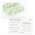 thumbnail image 5 of Printed Party Change the Date Cards, Event Postponement, Set of 25 (Watercolor), 5 of 5