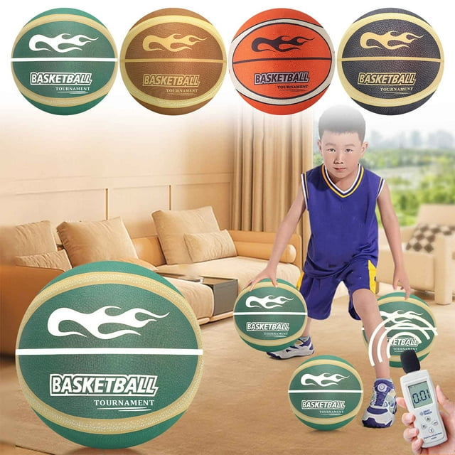 Xihbxyly Juego de Baloncesto Silencioso, de Espuma, Suave y Elástico, Apto para Interiores, Ideal para Apartamentos, Como Recuerdo de Fiesta, para Una Divertida Coordinación Ojo-Mano, 21 X 21 X 21 Cm