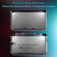 thumbnail image 2 of OSTENT Protective Clear Crystal Hard Guard Case Cover Skin Shell for Nintendo 3DS XL LL Color Clear White, 2 of 7