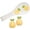 Pineapple, variant on Servette Home Ceramic Stovetop Set with Salt and Pepper Shakers and Spoon Rest - Cactus