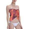 thumbnail image 4 of Bingfone Halloween Women's Sarong Swimsuit Cover Ups Bathing Suit Coverups Chiffon Beach Wrap Skirts, 4 of 7