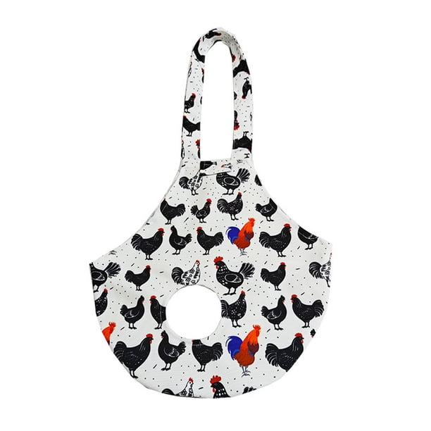 Methold Bolsa para jaula de transporte de pollos, transpirable, duradera, fácil de limpiar, ideal para gallos y aves de corral. Ideal para Suministros para pájaros Gallo colorido Talla única