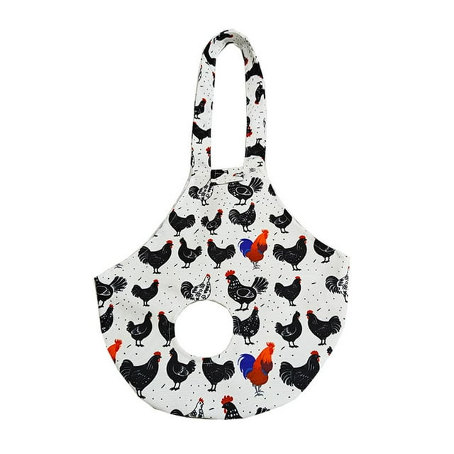 Methold Bolsa para jaula de transporte de pollos, transpirable, duradera, fácil de limpiar, ideal para gallos y aves de corral. Ideal para Suministros para pájaros Gallo colorido Talla única