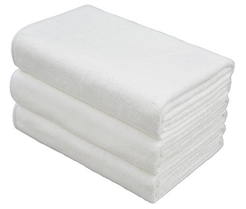 HOPESHINE Microfiber Fast Drying Bath Towels Swimming Camping Towel 32inch X 60inch Light Green, 31inch X 59inch