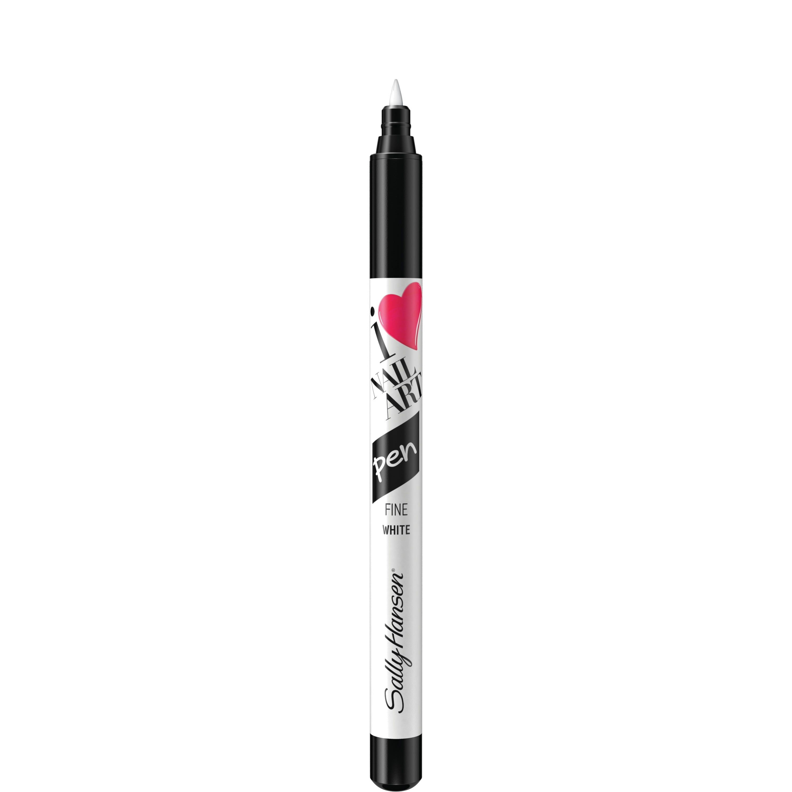 doel Wolk Toevoeging Sally Hansen -Nail Art Pens -White -0.04 - Walmart.com