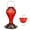 Red, variant on Kingsyard Glass Hummingbird Feeder 24 Ounces, 6 Feeding Ports, Ant Moat Included, Red