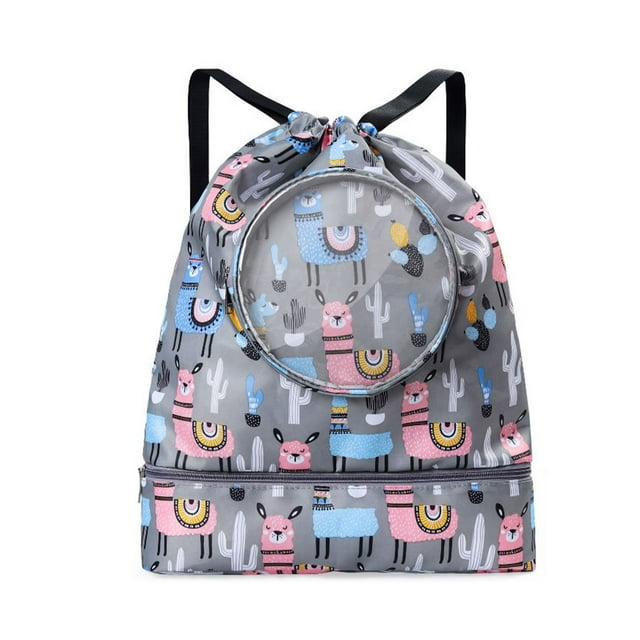 Sonducket Bolsa de secado húmedo para natación, de hombro para deportes de playa al aire libre, correa ajustable, bolsa portátil, ropa, traje de Type5 NO5 Sonducket OD020170-08