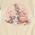 thumbnail image 3 of Winnie the Pooh - Kanga and Roo Field - Youth Girls Fitted Short Sleeve T-Shirt, 3 of 5
