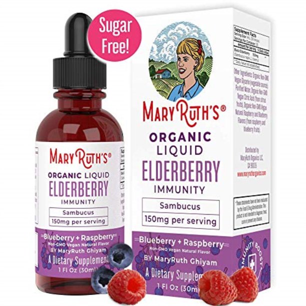 organic elderberry syrup (extra strength) liquid extract by maryruth