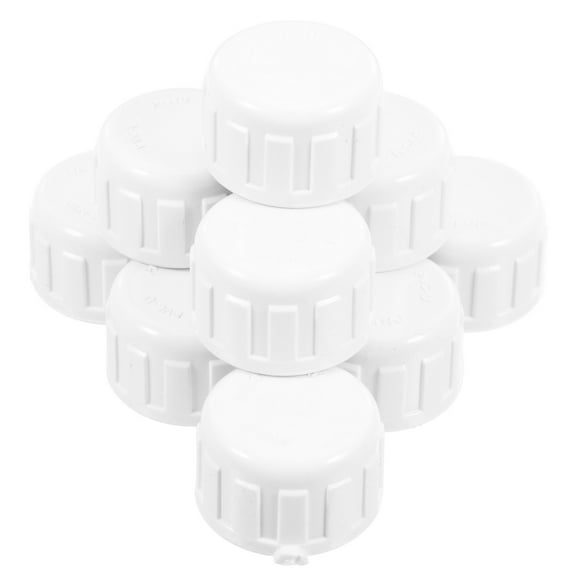 Shisuyan Lignes d'Alimentation en Eau Froide Bouchon de Tuyau Blanc 20 Pcs 0.91x0.83x0.67 Po