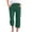 Army Green, variant on cllios Plus Size Cotton Linen Capris Pants Women Summer Elastic Waist Pant Casual Flowy Drawstring Comfy Trousers Yoga Capris Pants