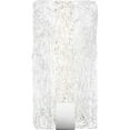 thumbnail image 3 of Quoizel Winter 12" Wall Sconce in Polished Chrome, 3 of 6