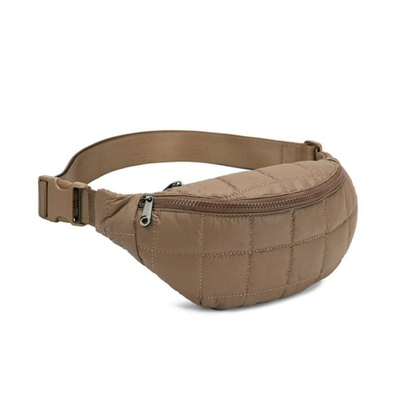 FENOHREFE Small Crossbody Pack with Adjustable Strap Casual Waist Bag Money Belt Bag for Sports Workout Traveling Running