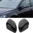 thumbnail image 4 of Cubierta Para Espejo Retrovisor Lateral De Coche, Tapa De Espejos Retrovisores, Adición De Lujo Para 7 MK7 MK7.5 R GTD VII, Negro Brillante, 1 Par, 4 of 7