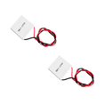 thumbnail image 2 of 2X TEC1-12705 Thermoelectric Cooler Peltier 40X40mm TEC12705 Peltier Elements Module for Cooler Radiator,2 x Thermoelectric Cooler Peltier,white, 2 of 6