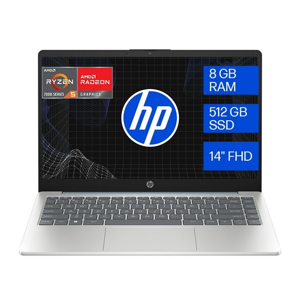 Laptop HP 14-em0017la AMD Ryzen 5 8GB RAM 512GB SSD