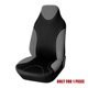 thumbnail image 1 of Fundas de asiento de coche compatibles con airbag, se adaptan a la mayoría de coches, camiones, SUV o furgonetas, 100 % transpirables con tela de poliéster con esponja compuesta de 2 mm., 1 of 4