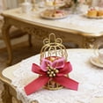 thumbnail image 2 of Snack Box Container European Style Gold Birdcage Iron Candy Box for Wedding, Storage, 2 of 7