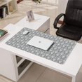 thumbnail image 3 of Long Mouse Pads for Desk,Gray Geometric Arrow Pattern Desk Mats on Top Of Desks, Desk Mouse Pad Extra Large with 3mm Non-Slip Base and Stitched Edge for Gaming,Office,Work,Home 31.5"x15.7", 3 of 6