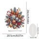 thumbnail image 2 of 5D DIY Diamond Art Decoraciones Mesa Kit Adornos Escritorio Acrílico Forma Especial Tema Navidad Invierno para La Oficina en Casa, 2 of 9