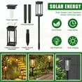 thumbnail image 3 of Upgraded Solar Pathway Lights - Super Bright Waterproof | Sun-Powered for Yard, Garden Walkway (Warm White), 3 of 8