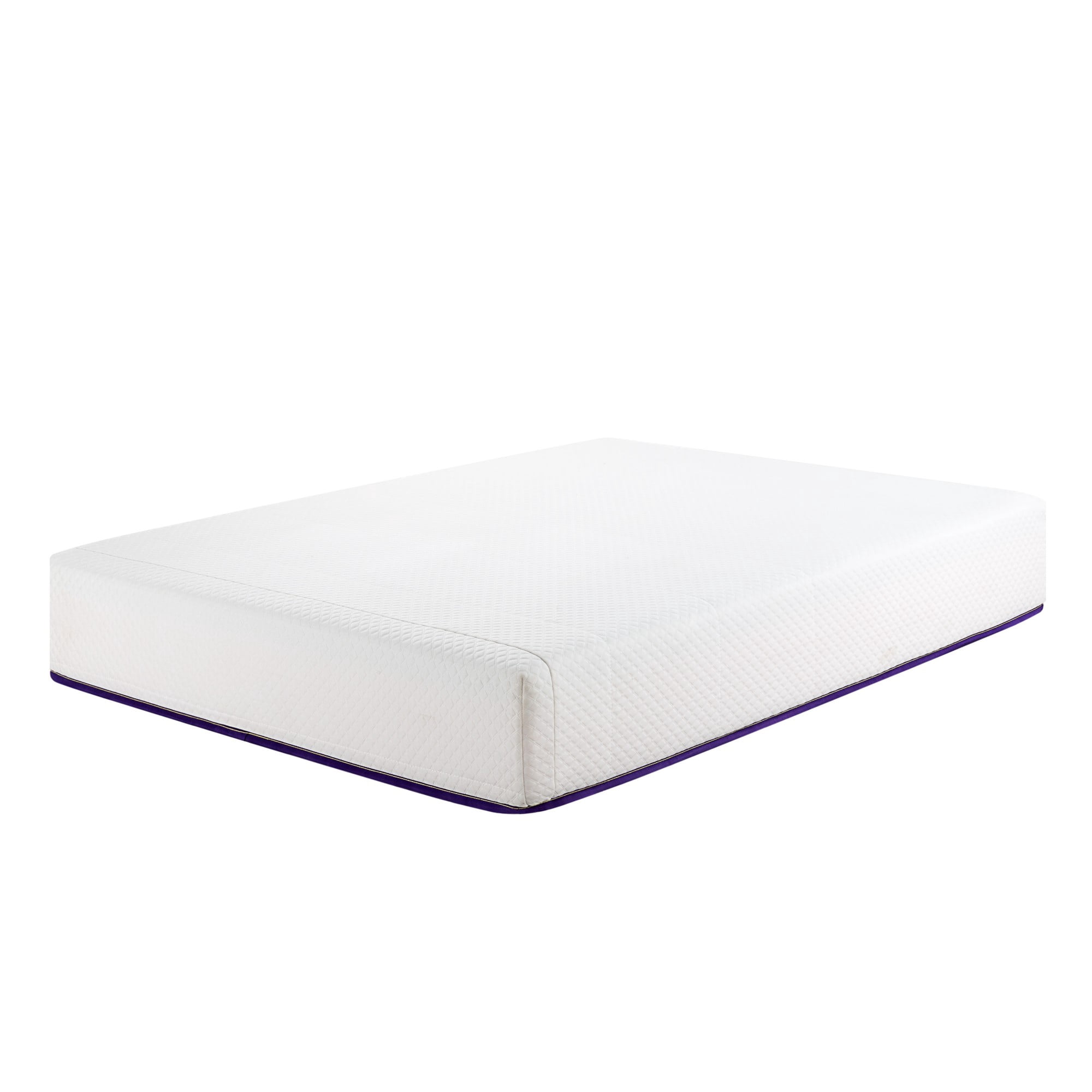 Gewnee 8" Full Size Tight Top Mattress, Individually Wrapped Pocket Spring, Breathable Knit Fabric, Medium‑Firm, Motion Isolation Mattress‑in‑a‑Box for Household Bedroom, White
