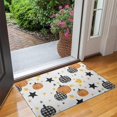 thumbnail image 2 of Autumn Halloween Pumpkins Pattern Door Rugs,Washable Non Slip Door Mats Indoor,Decorative Door Mats,Entry Mat Indoor for Entrance,Bedroom,Kitchen,Bathroom,17"x30", 2 of 6