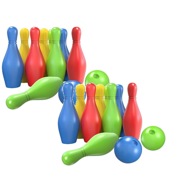 2Pack Bowling Interactive Outdoor Sports Indoor Outdoor Bowling Set For Boys Children’S And And Parent-Child 12-Piece Girls Game Games Toys Education Education