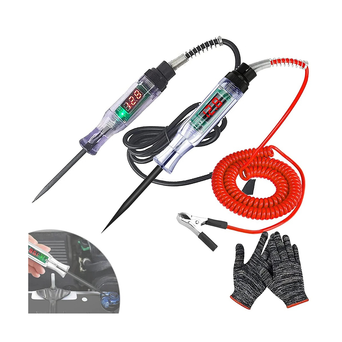 Car Truck Circuit Test Pen,Automotive Circuit Tester,Digital Electric