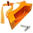 thumbnail image 4 of 4 Piezas Soporte de Tanque de Propano Cilindro Soporte Montado en la Pared Soporte de Cilindro de Gas Cilindro de Gas ABS Duradero con Tornillos Naranja, 4 of 8