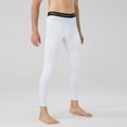 thumbnail image 4 of Men’s Compression Pants Athletic Running Leggings Workout Tights Quick Dry Base Layer Basketball Sports Underpants, 4 of 7