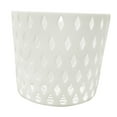 thumbnail image 4 of Plantador de pared Flor colgante Pot de regalo ideal Plantas montadas en la pared Contenedor con orificio de drenaje para patio Diy Inicio Interior al 16.5x8.3x14cm, 4 of 8