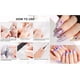 thumbnail image 2 of 500 puntas de uñas artificiales, uñas postizas, puntas de uñas naturales con caja transparente, forma de ataúd largo Ormromra MZQ-0153, 2 of 9