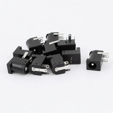 10pcs 3 Pin PCB Mount 5.5x2.1mm Female DC Power Jack Socket Connector price history on PriceWatchPro