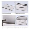 thumbnail image 4 of Large Stackable Storage Bins with Lids,Foldable Storage Containers,Foldable Storage Box with Lid 2pcs (large + Small) Fabric Storage Box with Lid, Closet Storage Box, Room Organization, 4 of 5