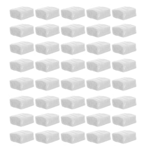 50pcs Tissue Paper Hotel Pulp Paper Sheets Disposable Hand Towels For Weddings Birthday Holidays Bathroom Decor Bathroom Household White