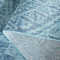 thumbnail image 6 of Safavieh Courtyard Josiah Floral Medallion Indoor/Outdoor Area Rug, Navy/Aqua, 6'7" x 6'7" Round, 6 of 13