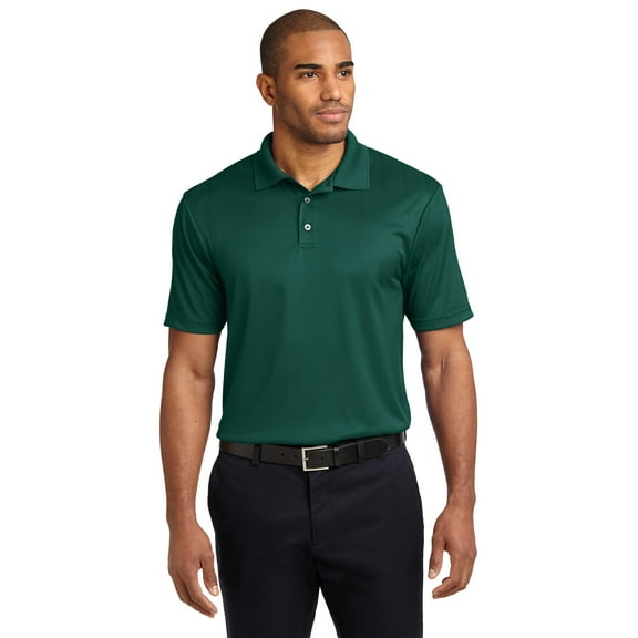 Port Authority Performance Fine Jacquard Polo (K528) Green Glen, S