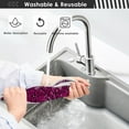 thumbnail image 5 of Leopard Tiger Summer Sink Splash Guard for Faucet 2 Packs Faucet Absorbent Mats, Unique Animal Skin Faucet Handle Drip Catcher for Kitchen, Bathroom,Sink Mat, Dish Drying Mat, 30"x5.5" RV, 5 of 7