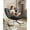 Gray, variant on Outdoor Papasan Rocking Chair, Oversized Lounge Chair with Metal Frame, Patio Rattan Egg Rocker for Balcony Backyard Porch Bedroom, White