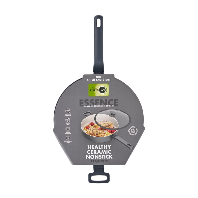 GreenPan Essence 5-Quart Ceramic Nonstick Saute Pan photo 8