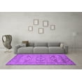 thumbnail image 3 of Ahgly Company Indoor Rectangle Oriental Purple Industrial Area Rugs, 2' x 3', 3 of 4