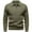 Army Green, variant on Men's Dress Shirts Long Sleeve Button Lapel Knitted Elasticity Sweater Spring Clothes Lightweight Solid Color Leisure Loose Fit Shirt (Beige,M)