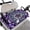 Purple Boho Mandala Flower, variant on Yuyamidu Sea Turtle Golf Cart Seat Covers Hibiscus Golfcart Seat Cover with Pockets Universal Club Car Seats Cushion Golf Seat Covers for Cart